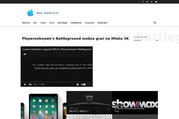 mac-world.pl site used Extramacworld
