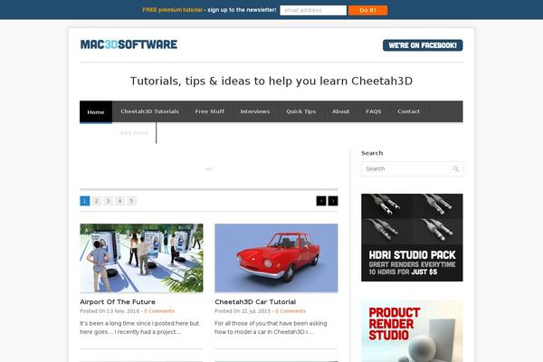 Gopress theme site design template sample