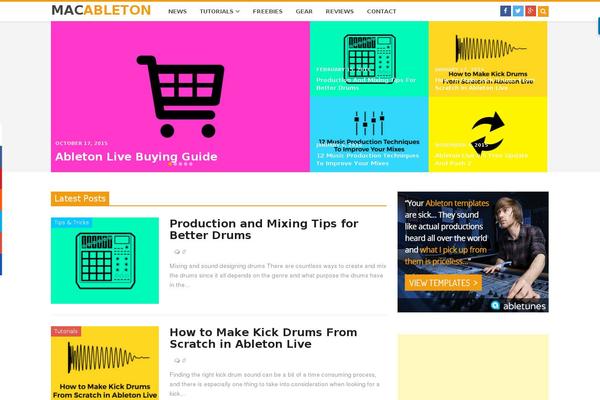 Cleanmag theme site design template sample