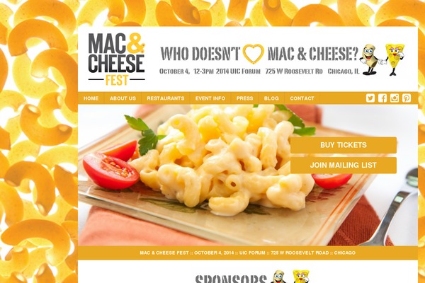 Cheese theme websites examples