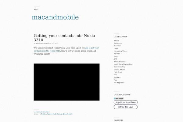 Modernist theme site design template sample