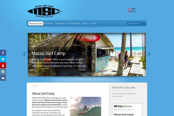 macaosurfcamp.com site used Macao