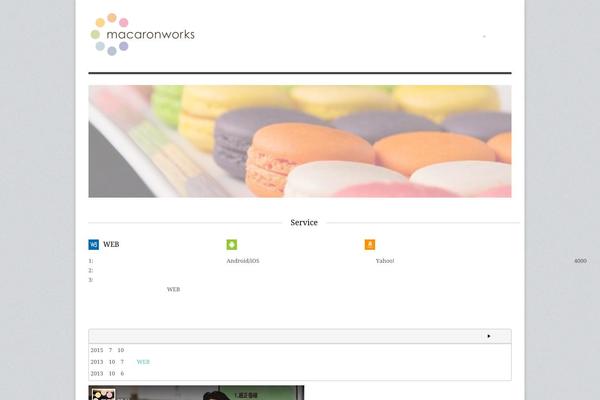 macaronworks.net site used Wpex Adapt