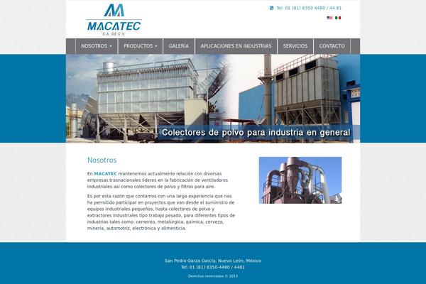 Tanzanite theme site design template sample