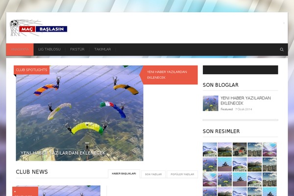 Kings Club theme site design template sample