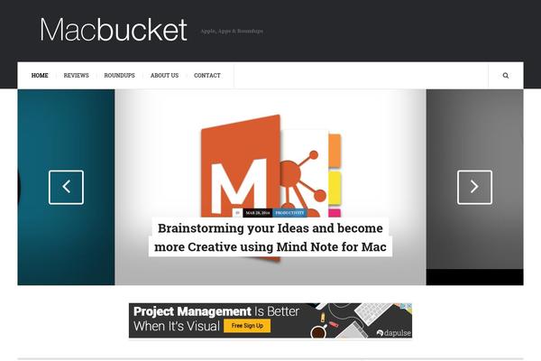 JustWrite theme site design template sample