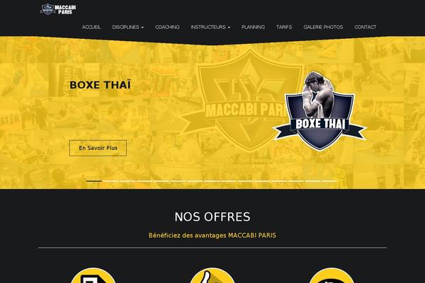 maccabiparis.com site used Ta-pluton