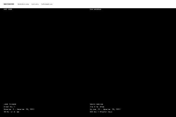 maccarone.net site used Maccarone