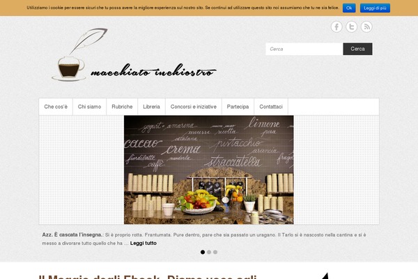 macchiatoinchiostro.it site used Simple Catch