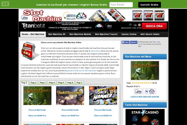 macchinetteslotmachine.it site used Sumpan-21
