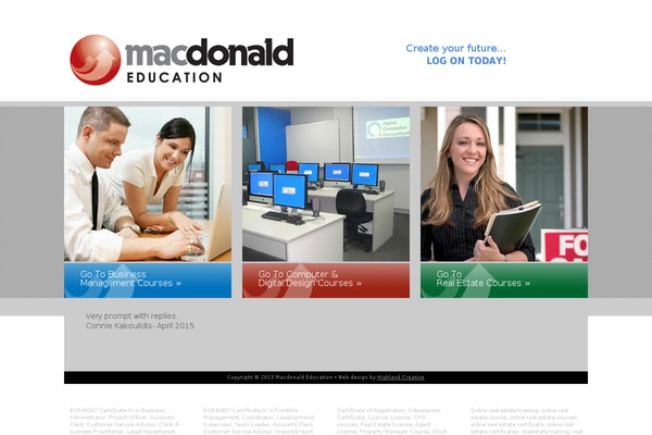 Headway theme site design template sample