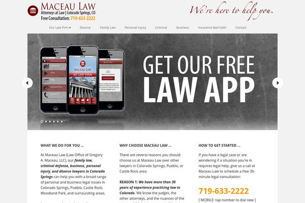 Site using Genesis Responsive Slider plugin
