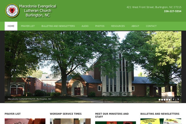 Site using The Social Links plugin