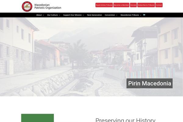 Divi theme site design template sample