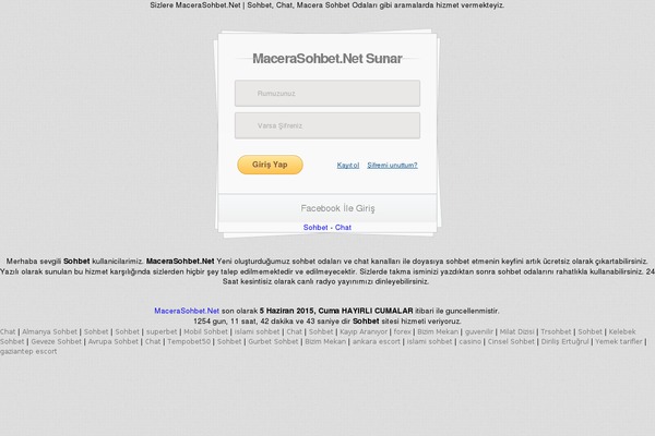 macerasohbet.net site used Kingseo-wp