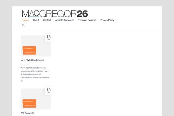 macgregor26.com site used Fasto