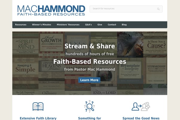 Site using Features by WooThemes plugin