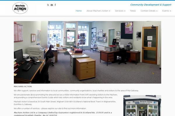 macharsaction.com site used Customizr Pro