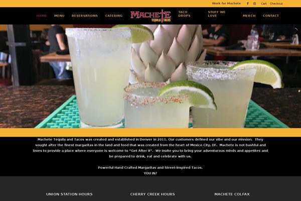 Foxy theme site design template sample