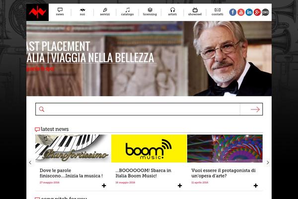 IronBand theme site design template sample