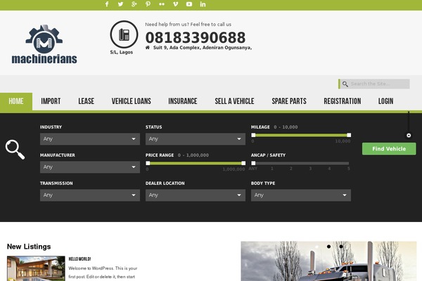 Site using Bon Toolkit plugin