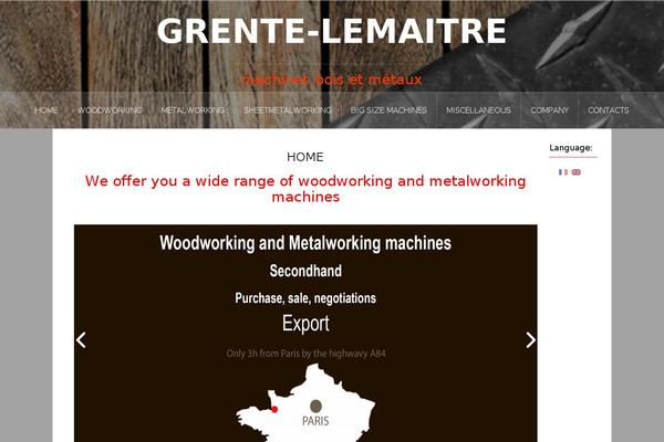 Oria theme site design template sample
