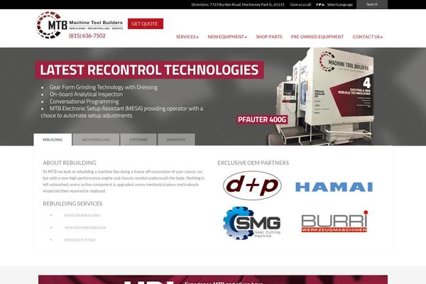 machinetoolbuilders.com site used Jcw
