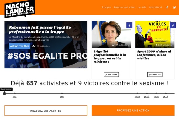 Site using Speakup-email-petitions plugin