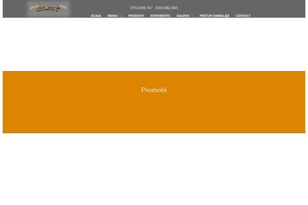 Gourmet theme site design template sample