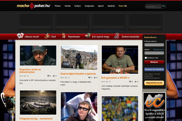 macho theme websites examples