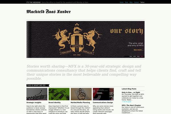 Site using Emma Email Signup plugin