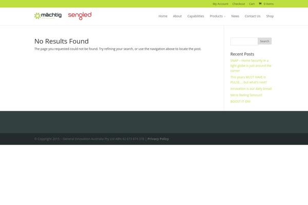 Site using Chimpy plugin