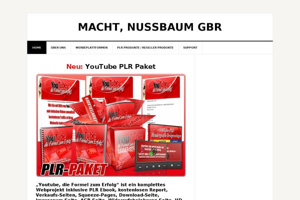 News Pro theme site design template sample