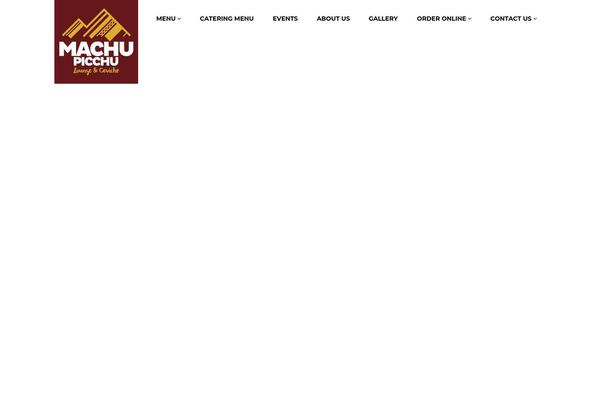 Cuisine theme site design template sample