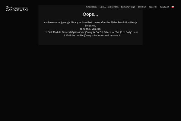 Bridge Child theme site design template sample