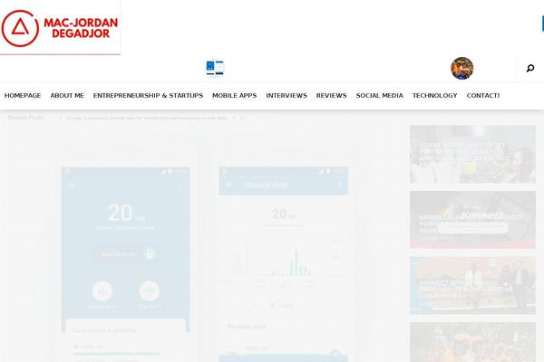 Examiner theme site design template sample