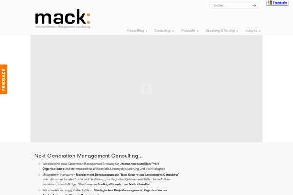 Site using Floating Social Bar plugin