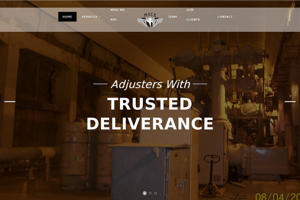 Moose theme site design template sample
