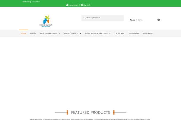 Site using Storefront Product Sharing plugin