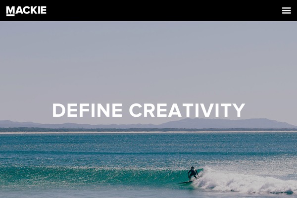 mackie_studio theme websites examples