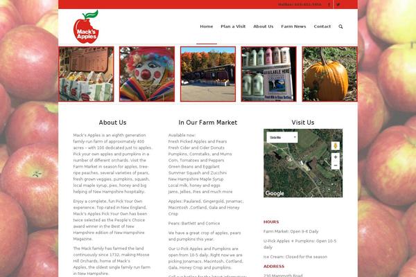 Freyja theme site design template sample