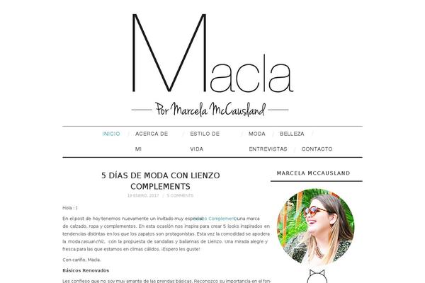 Fashionista theme site design template sample