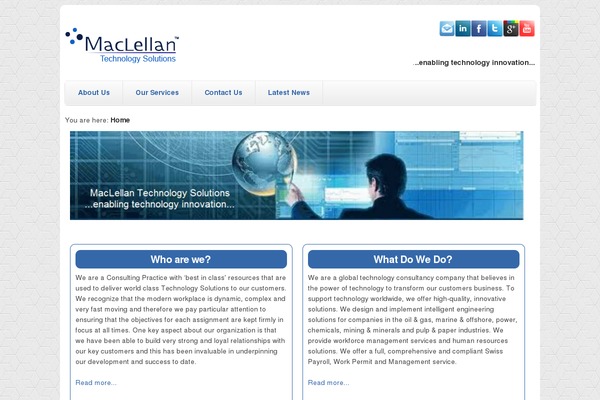 Skeleton Child theme site design template sample