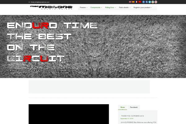 macmahone.com site used Mmtheme