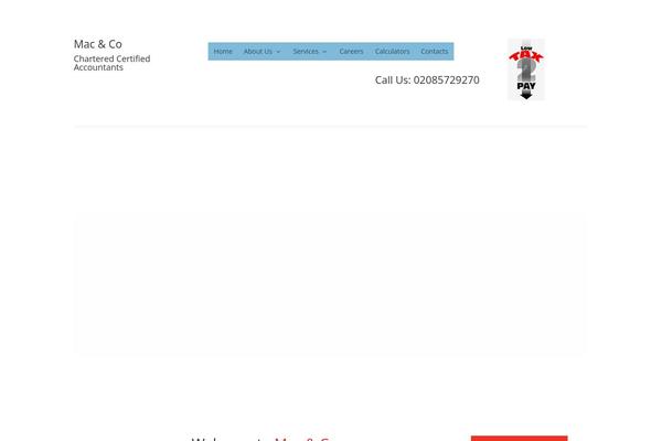 Divi theme site design template sample