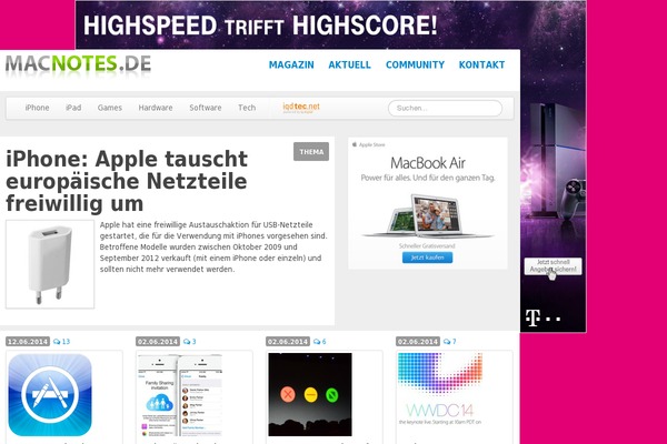macnotes.de site used Macnotes2020