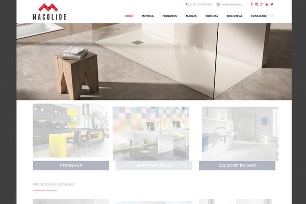 Constructo theme site design template sample