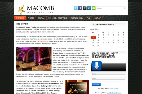 Protheatre theme site design template sample
