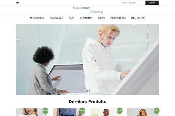 Glaze Blog Lite theme site design template sample