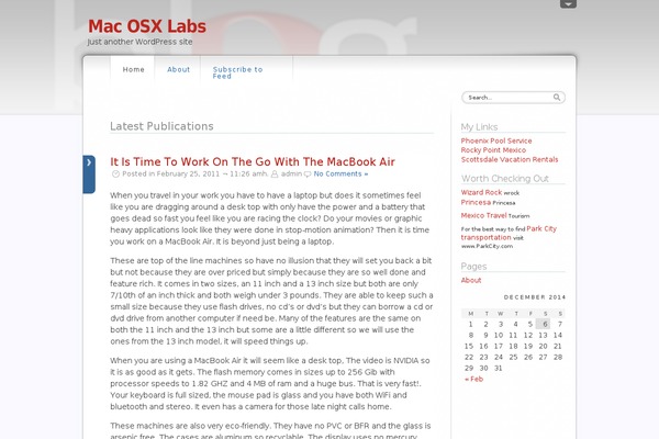 dfBlog theme site design template sample